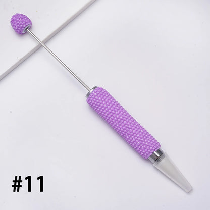 Creative Fluorescent Full-diamond Dotting Pen DIY Stringing Bead Candy Water diamond Handmade diamond Setting Heavy-duty Wax Pen