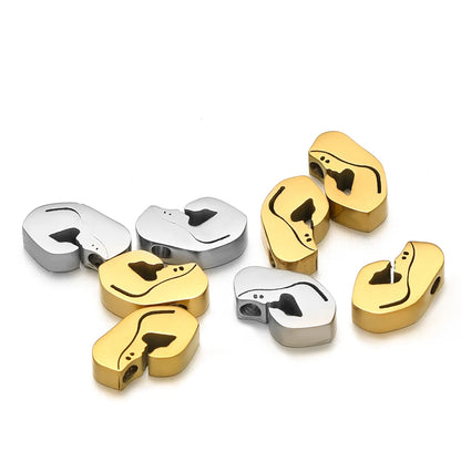 New Design Stainless Steel Gold Plated Polish Madonna Charm Pendant for DIY Jewelry Making Accessories Findings