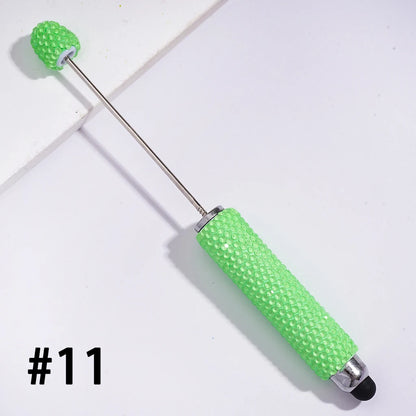 DIY Durable Plastic Touchscreen Glitter-Covered for Pen New Candy Colored Multifunctional Clip on Gift Pen Wholesale