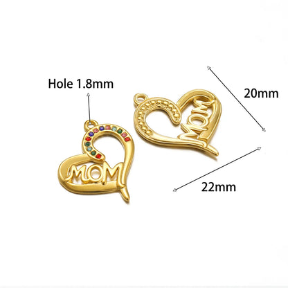 High Quality Stainless Steel Gold Plated Enamel Turtle Conch Starfish Dragonfly Heart Charms Pendant for Jewelry Necklace Making