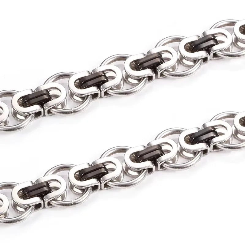 New Fashion Stainless Steel Chain Unique Personalized Bulk Necklace Jewelry Chain for Men