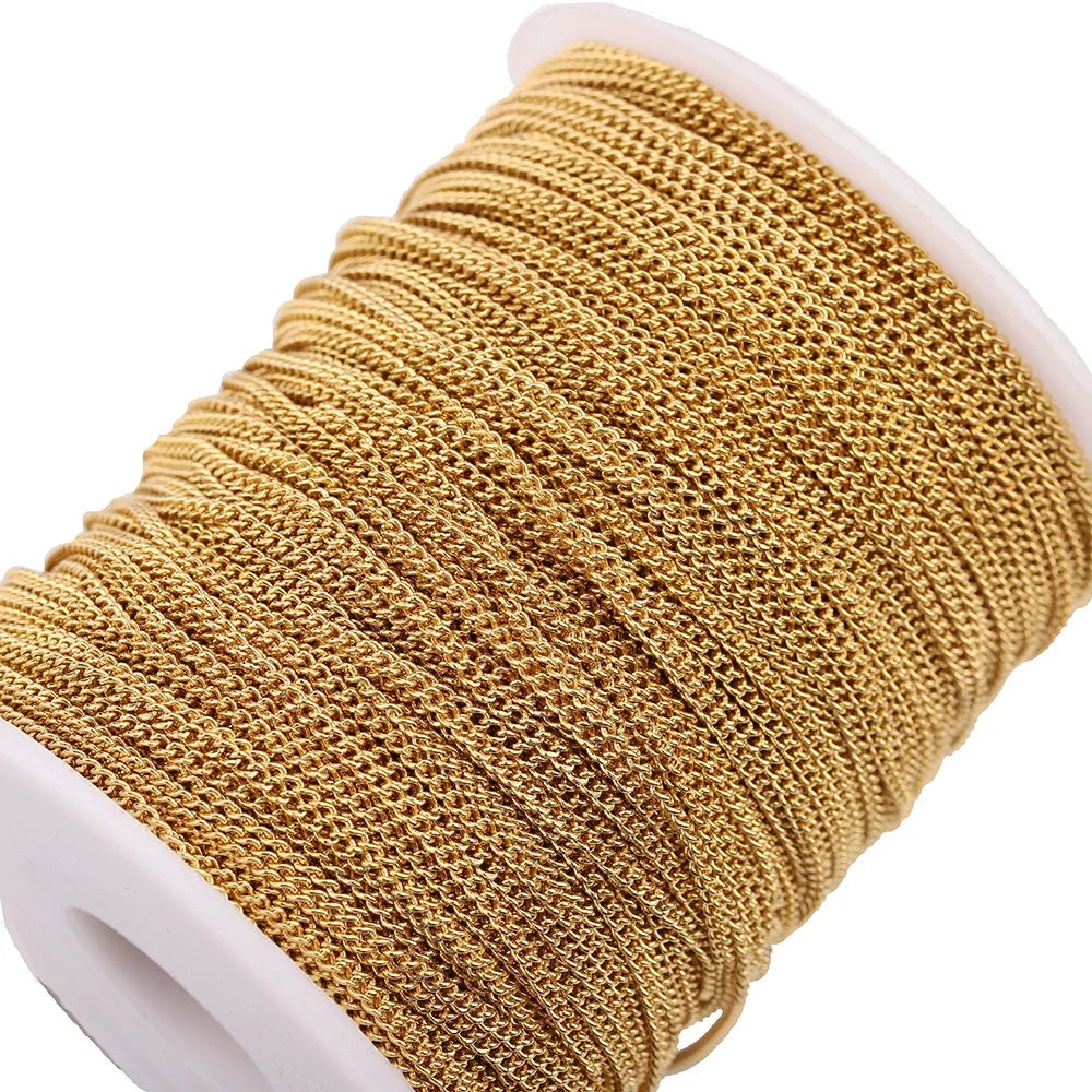 B367 2022 High Quality Cuban Chain New Denim Style Chain Twist Chain for Wearing