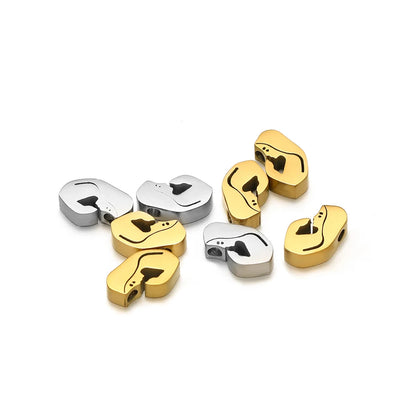 New Design Stainless Steel Gold Plated Polish Madonna Charm Pendant for DIY Jewelry Making Accessories Findings