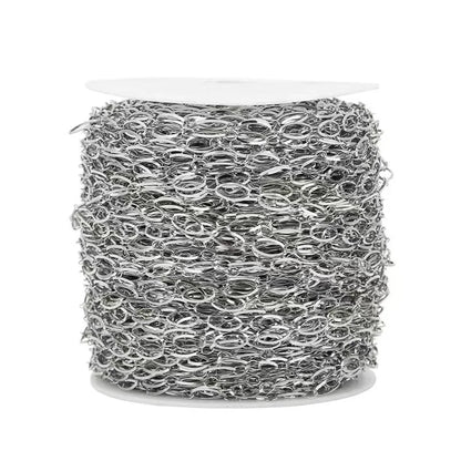 B3192 High Quality Stainless Steel Chain O Chain Rings Gold Necklace Chain for Making