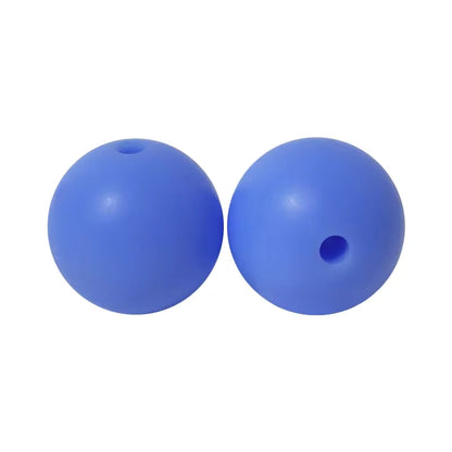 100PCS Custom Wholesale 9mm 12mm 15mm Food Grade BPA Free Baby Chew Teether Silicone DIY Beads for Pen Making Accessories