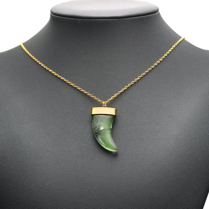 Wholesale Multicolor Glass Crescent Pendants 34 * 18mm - Bulk Horn Charms with Large 1.8mm Single Hole for Craft Supplies