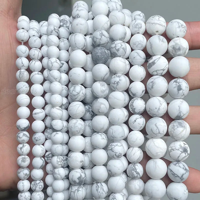 Wholesale Natural Stone Beads Amethyst Citrine Rose Quartz Crystal Gemstone Bead for DIY Jewelry Making 4 6 8 10 12 MM, 38CM