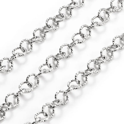 A3128 Hot Fashion High Quality Stainless Steel Chain Bulk Link Necklace Bracelet Making Jewelry Diy Findings