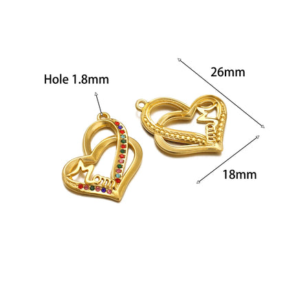 High Quality Stainless Steel Gold Plated Enamel Turtle Conch Starfish Dragonfly Heart Charms Pendant for Jewelry Necklace Making