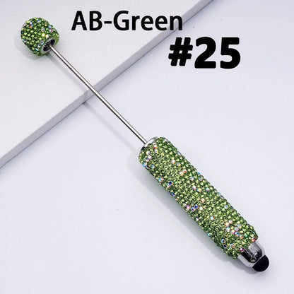 Wholesale DIY Beadable Rhinestone Ballpoint Pens Multi-Function Touchscreen Stylus Pens