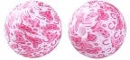 100PCS 15mm Silicone Round Printed Beads 2mm Hole Colorful Pattern Loose Beads for Bracelet Necklace DIY Jewelry Craft Making