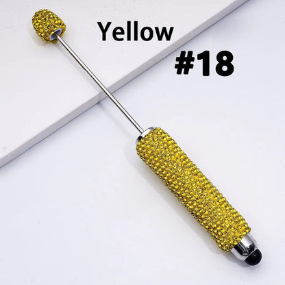Wholesale DIY Beadable Rhinestone Ballpoint Pens Multi-Function Touchscreen Stylus Pens