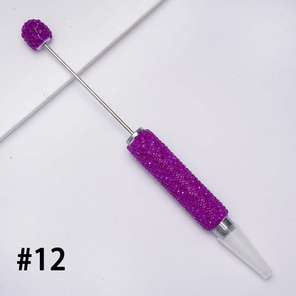 Creative Fluorescent Full-diamond Dotting Pen DIY Stringing Bead Candy Water diamond Handmade diamond Setting Heavy-duty Wax Pen