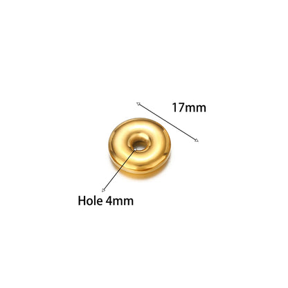 Non Tarnish Stainless Steel18k Gold Plated Hollow Star Heart Square Flower Charms Pendant for DIY Jewelry Earring Making