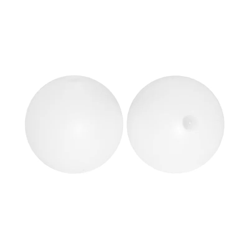 100PCS Custom Wholesale 9mm 12mm 15mm Food Grade BPA Free Baby Chew Teether Silicone DIY Beads for Pen Making Accessories