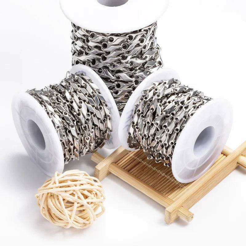A3130 High Quality Stainless Steel Chain Necklace Bracelet Making Bulk Jewelry Chain Wholesale