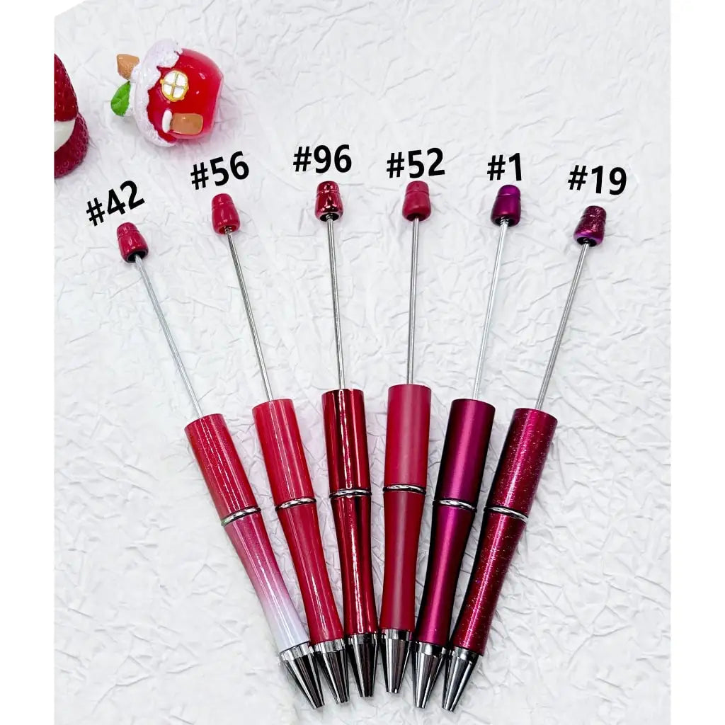 DIY for Christmas Red & Green Ballpoint Pens for Welcome Gifts-Portable Design