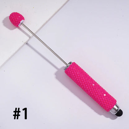 DIY Durable Plastic Touchscreen Glitter-Covered for Pen New Candy Colored Multifunctional Clip on Gift Pen Wholesale