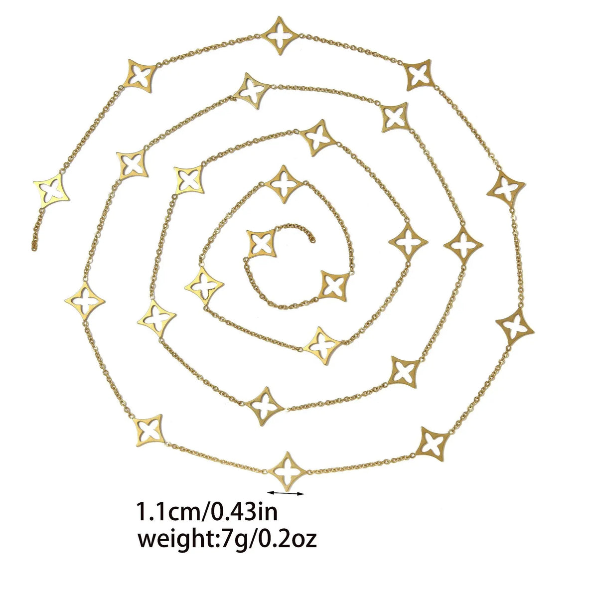 D984 Fashion Stainless Steel Silver Gold Chain Flower Leaf Charm for Necklace Bracelet Permanent Jewelry Diy