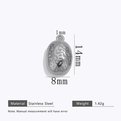 Trendy Stainless Steel 18k Gold Plated Moon Tellurion cat Charms Pendant for DIY Jewelry Necklace Making