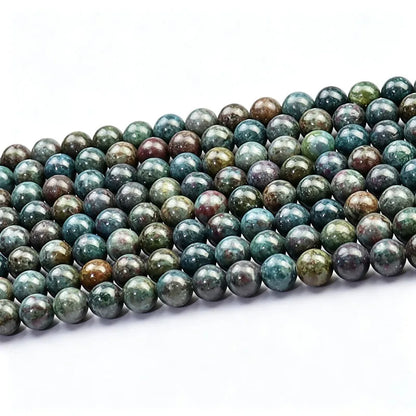 Wholesale New Ruby in Kyanite Beads, Round Red Rubies Sapphire Stones Beads Loose Bead for DIY Jewelry Making 6mm 8mm 10mm