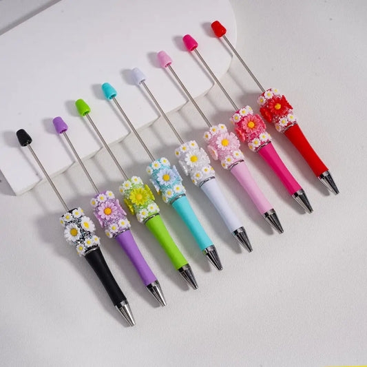 Hot Sale Ballpoint Sugar Pen Mini Cute Daisy Flowers Spring Garden Party Favor