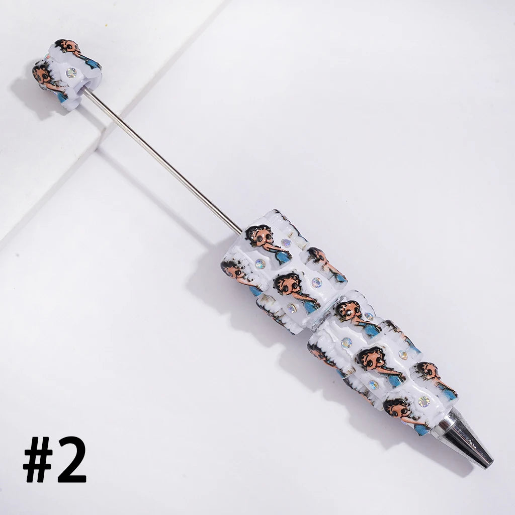 Betty Doll Series Plastic Stencil Pen-Durable for School Graduation Promotional Use