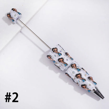 Betty Doll Series Plastic Stencil Pen-Durable for School Graduation Promotional Use