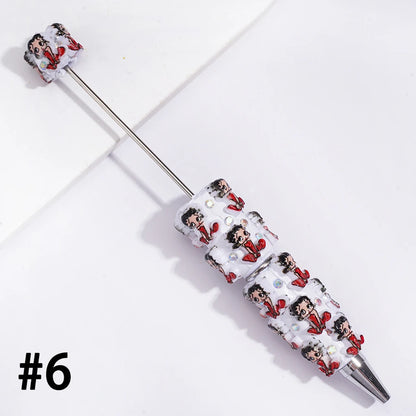 Betty Doll Series Plastic Stencil Pen-Durable for School Graduation Promotional Use