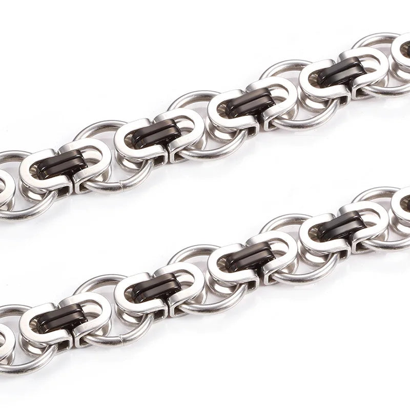 New Fashion Stainless Steel Chain Unique Personalized Bulk Necklace Jewelry Chain for Men
