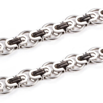 New Fashion Stainless Steel Chain Unique Personalized Bulk Necklace Jewelry Chain for Men