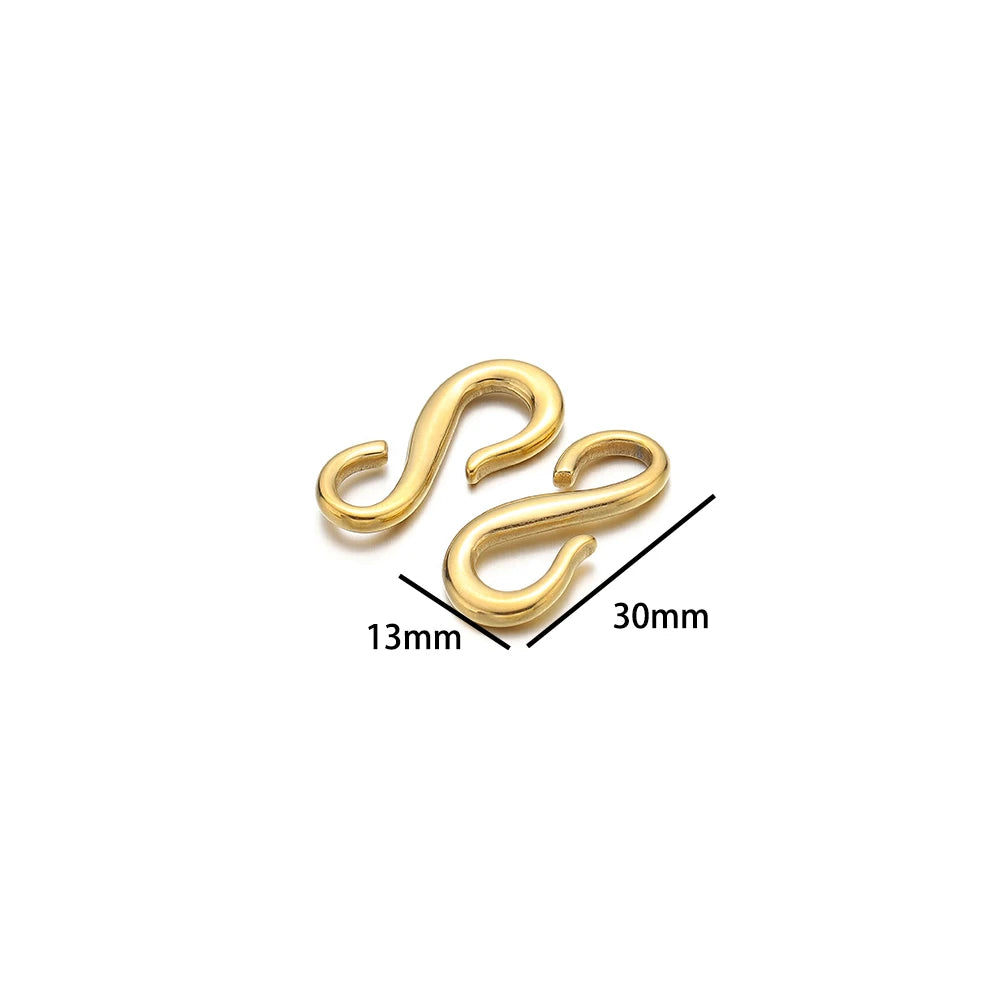 Fashion Pendant 304 Stainless Steel 18k Gold Plated Cross Moon Geometric Charm Pendant for DIY Jewelry Necklace Making