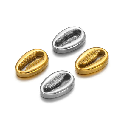 304 Stainless Steel 18k Gold Plated Metal Shell Diy Handmade Shell Charm Pendant for Jewelry  Making Accessories