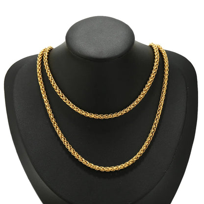 B1739 Gilding Chain 14k 18k Gold Cuban Chain Fashion Chain Jewelry Making