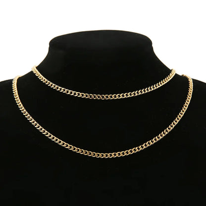 A1527 High Quality 18k Gold Stainless Steel Chain 3.5mm Bulk Jewelry Chain Accessory for Diy Making