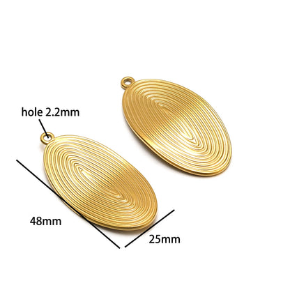 Fashion Trend  18k Gold Plated Stainless Steel Sun Star Heart Conch Charm Pendant for DIY Necklace Jewelry Making Accessories