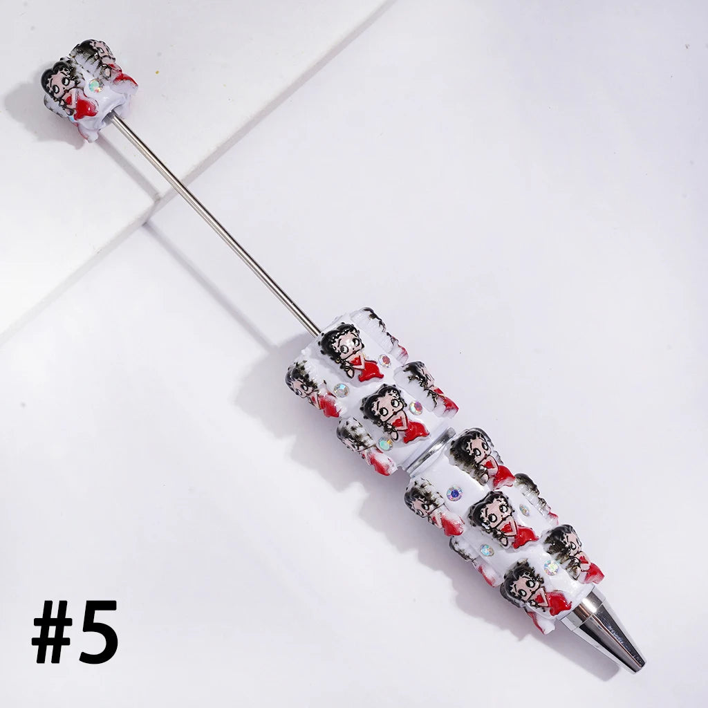 Betty Doll Series Plastic Stencil Pen-Durable for School Graduation Promotional Use