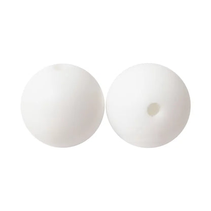 100PCS Custom Wholesale 9mm 12mm 15mm Food Grade BPA Free Baby Chew Teether Silicone DIY Beads for Pen Making Accessories