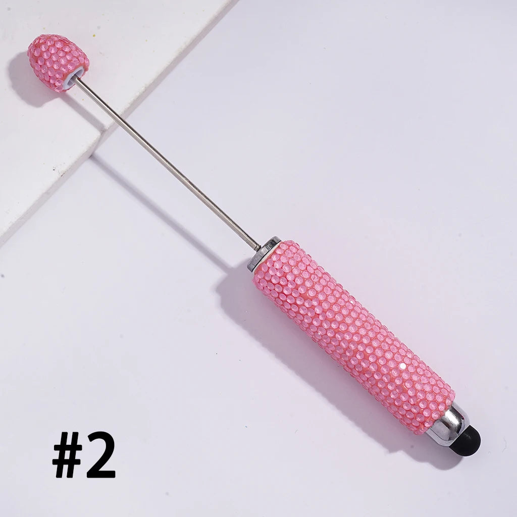 DIY Durable Plastic Touchscreen Glitter-Covered for Pen New Candy Colored Multifunctional Clip on Gift Pen Wholesale