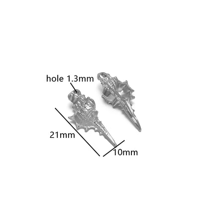 Wholesale 18k Gold Plated Stainless Steel Snail Turtle Starfish Eephant Charm Pendant for DIY Necklace Jewelry Making