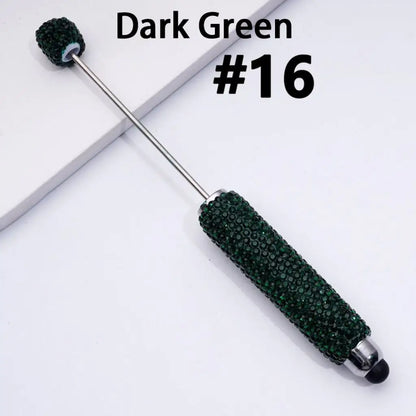 Wholesale DIY Beadable Rhinestone Ballpoint Pens Multi-Function Touchscreen Stylus Pens