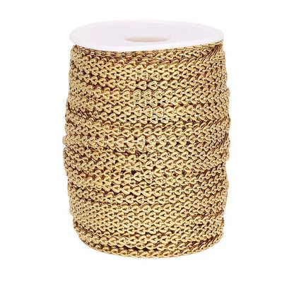 A8900 Hot Sale 18k Gold Stainless Steel Chain Heart Unique Necklace Bracelet Jewelry Making Chain Diy