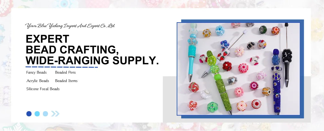 Plastic Coated Beads with Gold Alloy Flower Balls and Half Shell Pearls for DIY Round Beaded Pen Jewelry