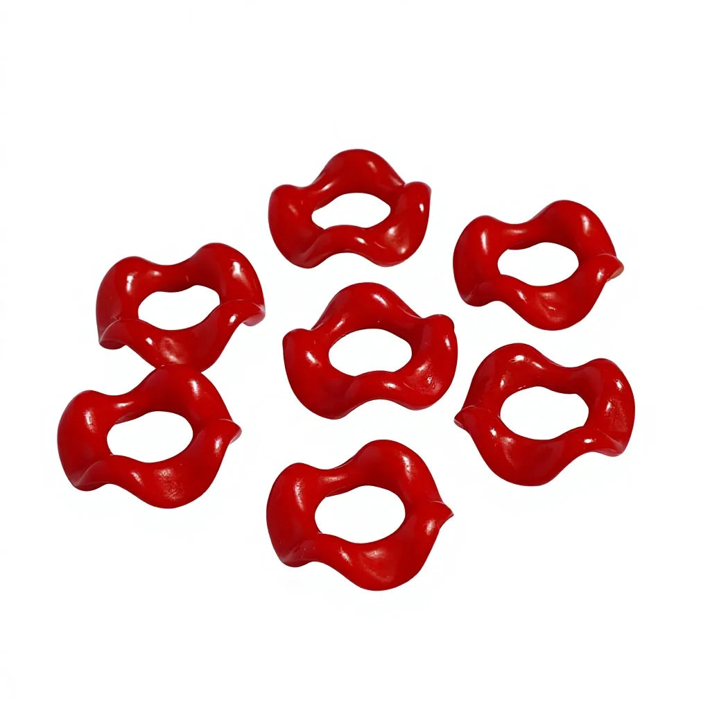 16MM Round Acrylic/Plastic/Lucite Beads with Spacer for DIY Pen Beads and Bracelet Crafts in Mixed Colors