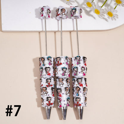 Betty Doll Series Plastic Stencil Pen-Durable for School Graduation Promotional Use