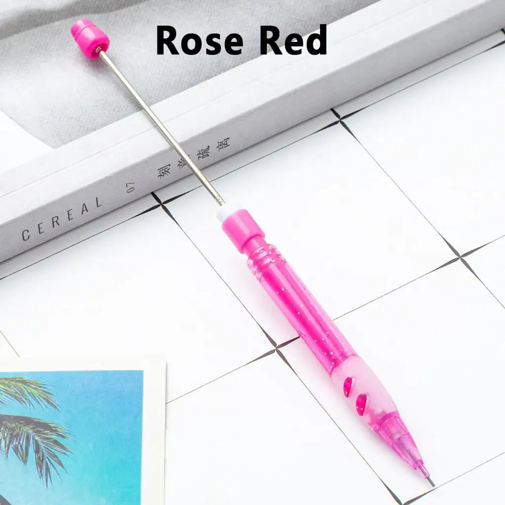Bulk DIY Mechanical Pencil Blanks Bar Beadable for Custom Beaded Decor Propelling Pencils
