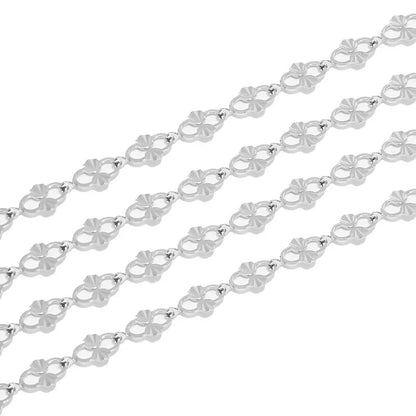 High Quality Vacuum 18k Gold Chain Stainless Steel Chain Necklace Accessory Bulk Thunk Chain for Diy