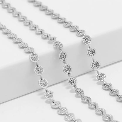 B1737 Gilding Chain 14k 18k Gold Charms Chain Fashion Chain Jewelry Making