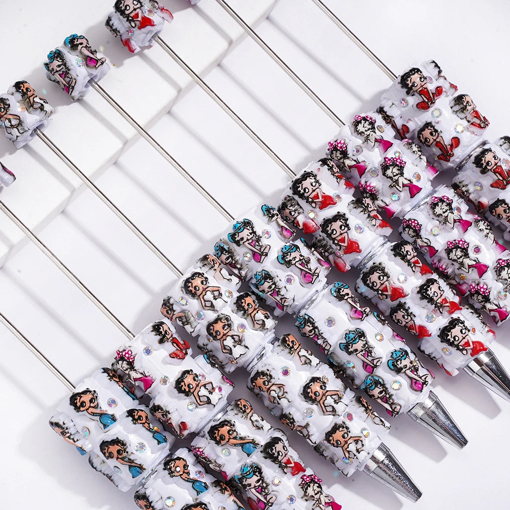 Betty Doll Series Plastic Stencil Pen-Durable for School Graduation Promotional Use