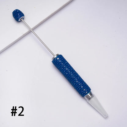 Creative Fluorescent Full-diamond Dotting Pen DIY Stringing Bead Candy Water diamond Handmade diamond Setting Heavy-duty Wax Pen